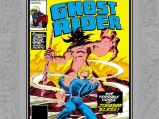 Marvel Masterworks: Ghost Rider Vol. 6 HC – Regular Edition dustjacket cover