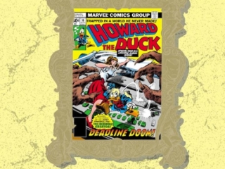 Marvel Masterworks Vol. 341: Howard the Duck HC &ndash;&nbsp;Variant Edition dustjacket cover