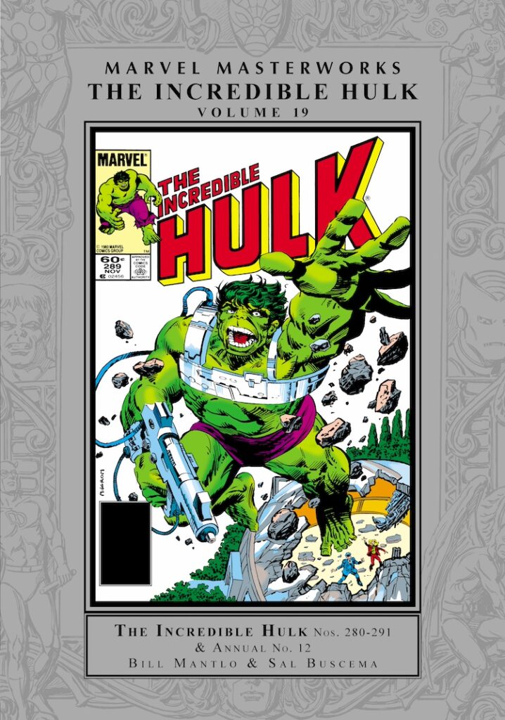 Marvel Masterworks: Incredible Hulk Vol. 19 HC – Regular Edition dust jacket cover