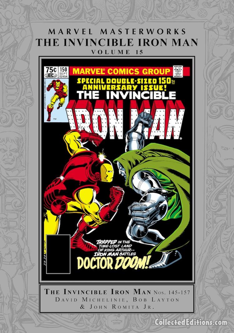 Marvel Masterworks: Iron Man Vol. 15 HC – Regular Edition (dustjacket cover)