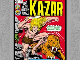 Marvel Masterworks: Ka-Zar Vol. 4 HC – Regular Edition dust jacket cover