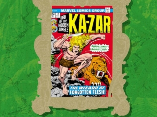 Marvel Masterworks Vol. 372: Ka-Zar HC &ndash;&nbsp;Variant Edition dust jacket cover