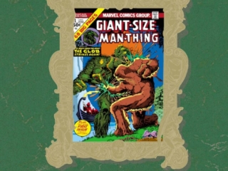 Marvel Masterworks Vol. 385: Man-Thing HC&ndash; Variant Edition dustjacket cover