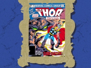 Marvel Masterworks Vol. 322: Mighty Thor HC &ndash;&nbsp;Variant Edition dustjacket cover
