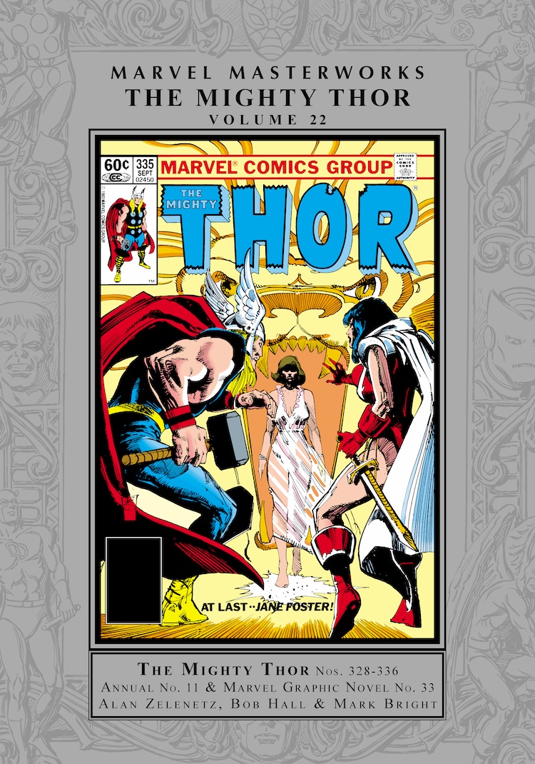 Marvel Masterworks: Mighty Thor Vol. 21 HC – Regular Cover dust jacket cover