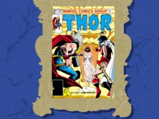 Marvel Masterworks Vol. 348: Mighty Thor HC &ndash;&nbsp;Variant Cover dust jacket cover
