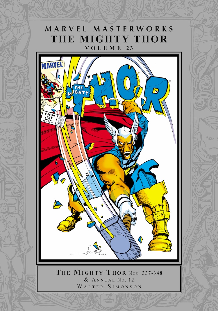 Marvel Masterworks: Thor Vol. 23 HC – Regular Edition dust jacket cover