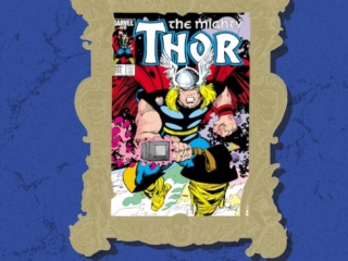 Marvel Masterworks Vol. 388: Thor HC – Variant Edition Marvel Masterworks Vol. 388: Thor HC – Variant Edition dust jacket cover