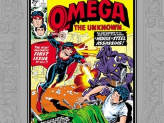 Marvel Masterworks: Omega the Unknown Vol. 1 HC – Regular Edition dust jacket cover