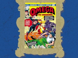 Marvel Masterworks Vol. 350: Omega the Unknown HC &ndash;&nbsp;Variant Edition dust jacket cover