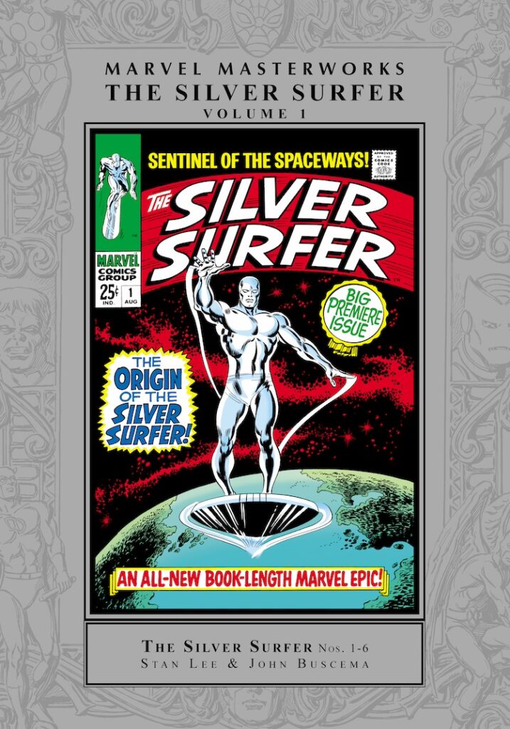 Marvel Masterworks: Silver Surfer Vol. 1 HC – Regular Edition dust jacket cover