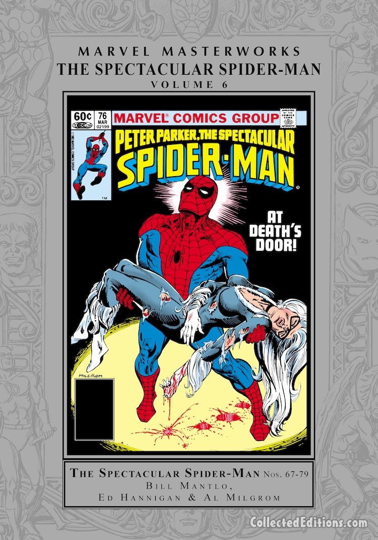 Marvel Masterworks: Spectacular Spider-Man Vol. 3 HC – Regular Edition dustjacket cover