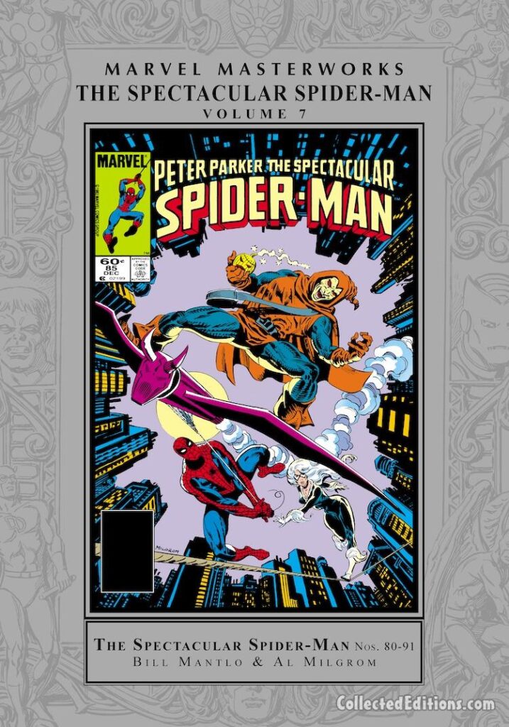 Marvel Masterworks: Spectacular Spider-Man Vol. 7 HC – Regular Edition dust jacket cover