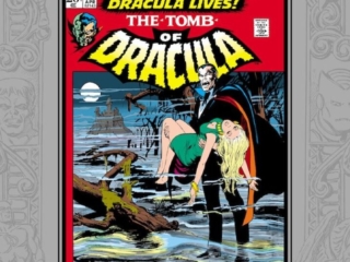 Marvel Masterworks: Tomb of Dracula Vol. 1 HC &ndash;&nbsp;Regular Edition dustjacket cover