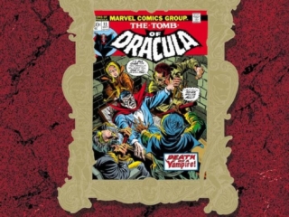 Marvel Masterworks Vol. 332: Tomb of Dracula HC &ndash;&nbsp;Variant Edition dustjacket covera