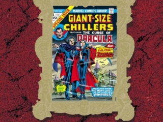 Marvel Masterworks Vol. 349: Tomb of Dracula HC &ndash;&nbsp;Variant Edition dust jacket cover
