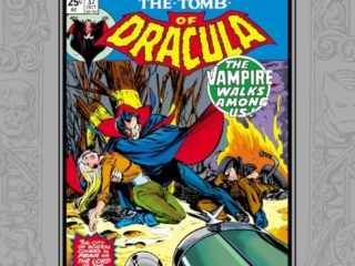 Marvel Masterworks: Tomb of Dracula Vol. 4 HC &ndash;&nbsp;Regular Edition dust jacket cover