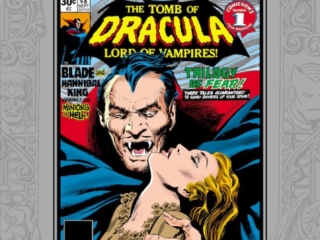 Marvel Masterworks: Tomb of Dracula Vol. 5 HC &ndash; Regular Edition dust jacket cover