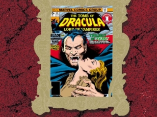 Marvel Masterworks Vol. 386: Tomb of Dracula HC &ndash; Variant Edition dust jacket cover