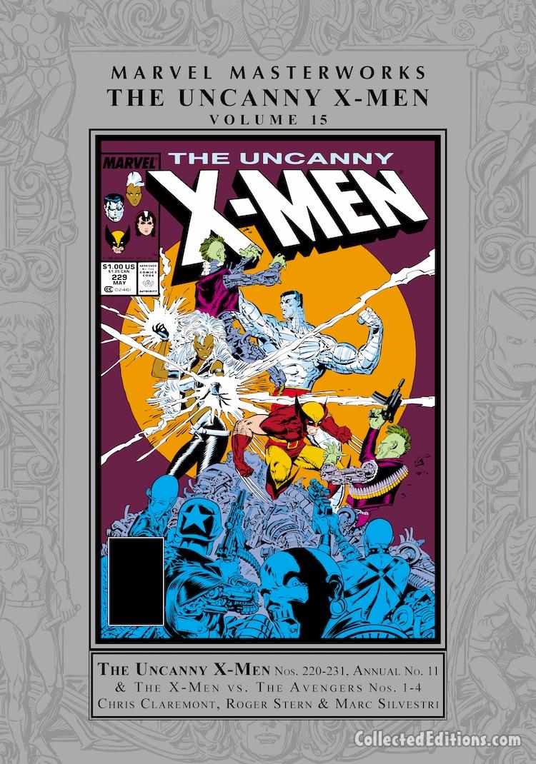 Marvel Masterworks: Uncanny X-Men Vol. 15 HC – Regular Edition dustjacket cover