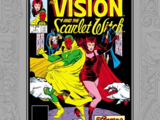 Marvel Masterworks: The Vision and the Scarlet Witch Vol. 1 HC – Regular Edition dustjacket cover