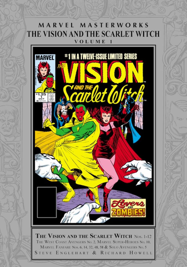 Marvel Masterworks: The Vision and the Scarlet Witch Vol. 1 HC – Regular Edition dustjacket cover