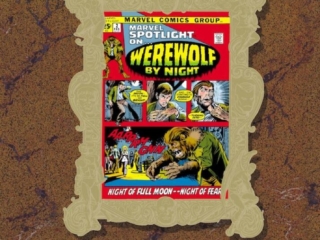 Marvel Masterworks Vol. 328: Werewolf by Night HC &ndash;&nbsp;Variant Edition dustjacket cover