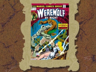 Marvel Masterworks Vol. 351: Werewolf by Night HC &ndash;&nbsp;Variant Edition dust jacket cover