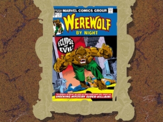 Marvel Masterworks Vol. 369: Werewolf by Night HC &ndash;&nbsp;Variant Edition dust jacket cover