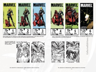 Marvel Universe by Arthur Adams Omnibus HC bonus content: Longshot corner boxes/UPC artwork