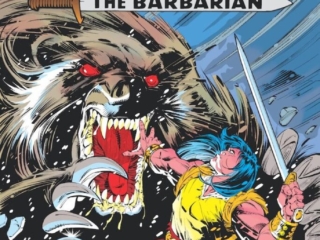 Conan the Barbarian: The Original Marvel Years Omnibus Vol. 9 HC &ndash;&nbsp;Regular Edition (Jim Lee cover) dustjacket