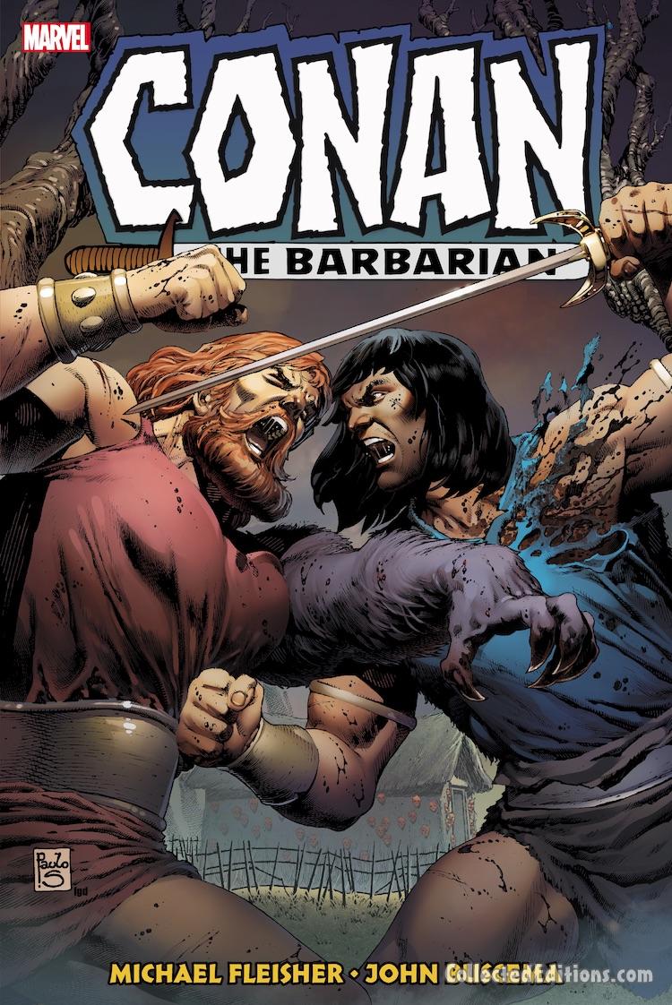 Conan the Barbarian: The Original Marvel Years Omnibus Vol. 6 HC – Regular Edition (Alex Ross) dustjacket cover