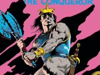 Kull the Conqueror: The Original Marvel Years Omnibus HC &ndash;&nbsp;Variant Edition (John Bolton) dustjacket cover