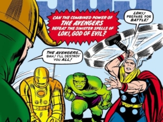 Marvel July 1963 Omnibus HC &ndash;&nbsp;Variant Edition (Avengers cover) dustjacket