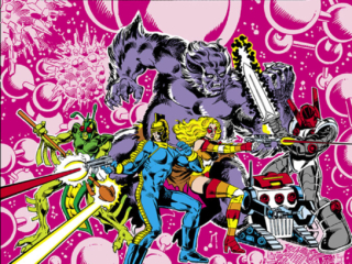 The Micronauts: The Original Marvel Years Omnibus Vol. 2 HC &ndash;&nbsp;Variant Edition (Bob Layton) dust jacket cover