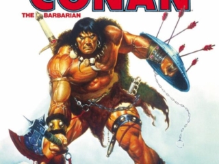 Savage Sword of Conan Omnibus Vol. 6 HC &ndash;&nbsp;Variant Edition (Joe Jusko); Marvel Omnibus, Conan the Barbarian, painted cover, dustjacket