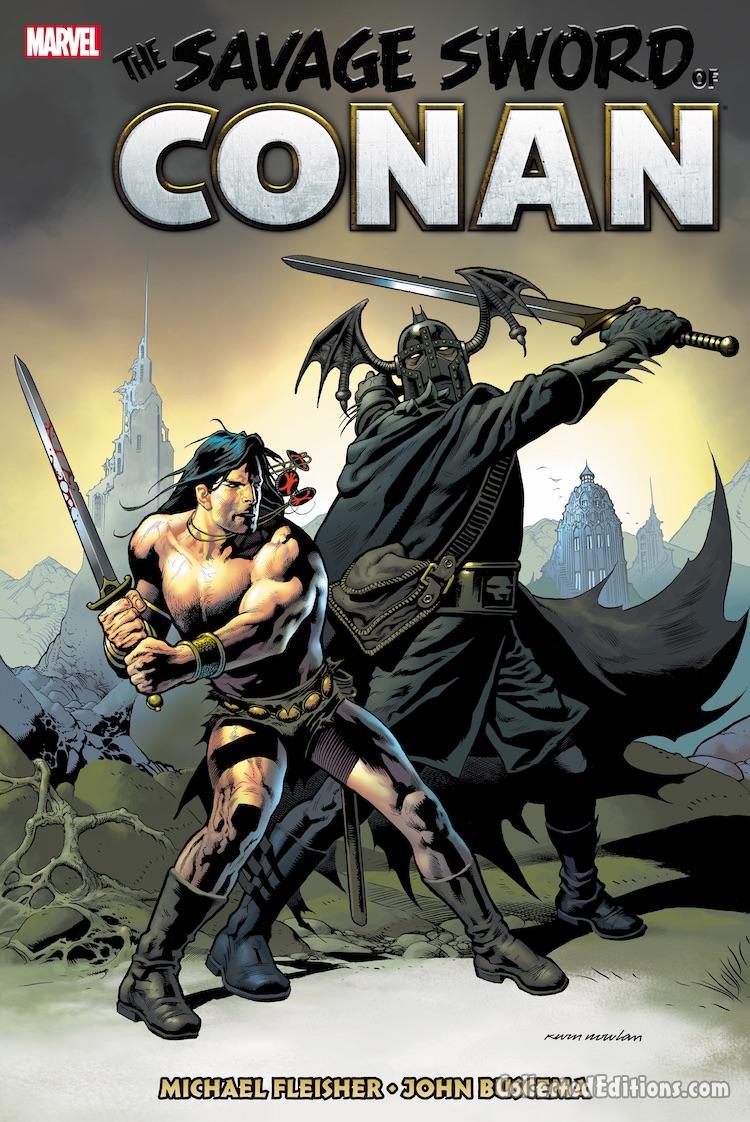 Savage Sword of Conan Omnibus Vol. 7 HC – Regular Edition (Kevin Nowlan) dustjacket cover
