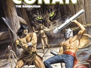 Savage Sword of Conan Omnibus Vol. 7 HC &ndash;&nbsp;Variant Edition (Bob Larkin) dustjacket cover