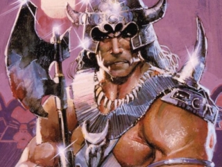 Savage Sword of Conan: The Original Marvel Years Omnibus Vol. 8 HC &ndash;&nbsp;Variant Cover (Bill Sienkiewicz art) dustjacket