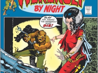 Marvel Spotlight #3 cover; pencils and inks, Mike Ploog; Kraig, The Thing in the Cellar, Werewolf by Night, Jack Russell