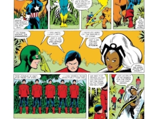 Marvel Super Hero Contest of Champions #3, pg. 12; pencils, John Romita Jr.; inks, Pablo Marcos; Blitzkrieg, Storm, Collective Man, Shamrock