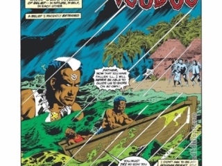 Marvel Super-Heroes #1. Brother Voodoo in "Don't Do That Voodoo You Do Do So Well,", pg. 1; pencils, Fred Hembeck; inks, Del Barras; Brother Voodoo, Jericho Drumm, Scott Lobdell