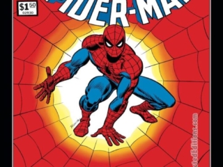 Marvel Treasury Edition #1 cover; pencils and inks, John Romita; Spectacular Spider-Man reprint, tabloid