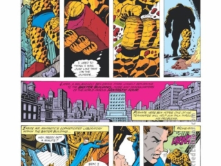 Marvel Two-In-One #64, pg. 2; layouts, George P&eacute;rez; pencils and inks, Gene Day; Mister Fantastic, Thing