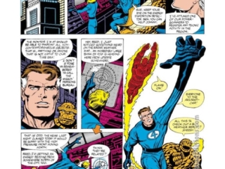 Marvel Two-In-One #69, pg. 5; pencils, Ron Wilson; inks, Gene Day; Thing, Mister Fantastic; Invisible Woman, Human Torch, Fantastic Four