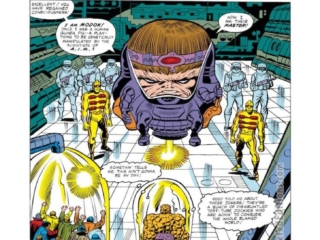 Marvel Two-In-One #81, pg. 14; pencils, Ron Wilson; inks, Chic Stone, MODOK, Thing
