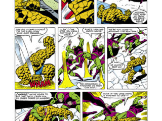 Marvel Two-In-One #85, pg. 11; pencils, Ron Wilson; inks, Chic Stone; Thing