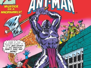 Marvel Two-In-One #87 cover; pencils, Ron Wilson; inks, Chic Stone; Thing, Ant-Man, Murder on a Microworld, I came to this blasted planet to save Ben Grimm, So ant brigade, don&rsquo;t fail me now, Scott Lang, gladiator arena, Pearla, Zorak