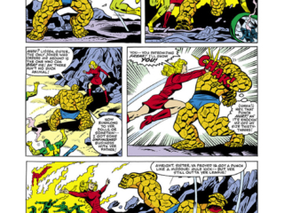 Marvel Two-In-One #89, pg. 19; pencils, Alan Kupperberg; inks, Chic Stone; Thing; Ultima