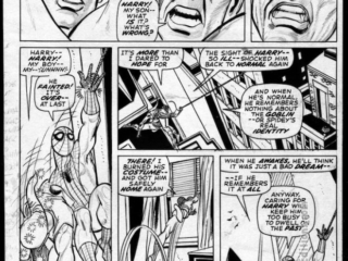 Marvel Masterworks: Amazing Spider-Man Vol. 10 bonus: ASM #98, pg. 19 unfinished art by Gil Kane